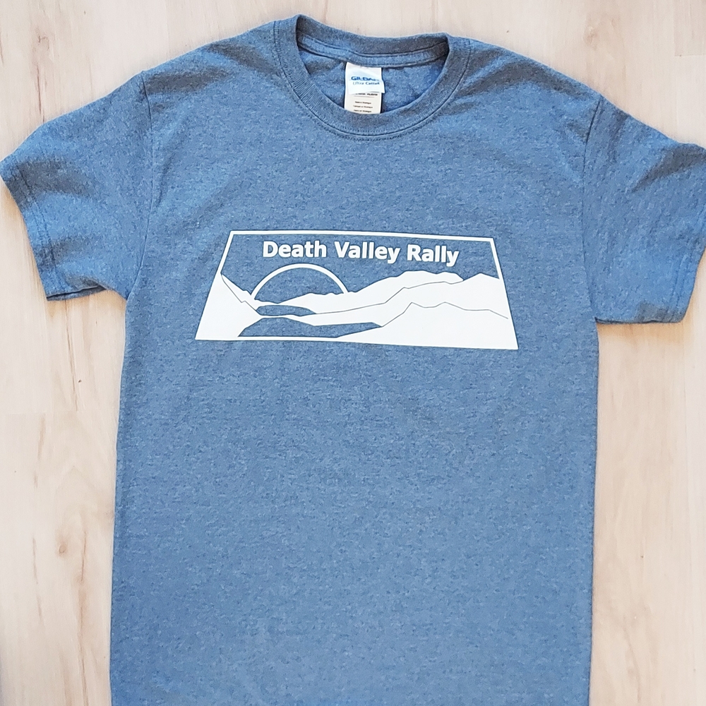 Gildan Heather Blue Death Valley Rally Tee